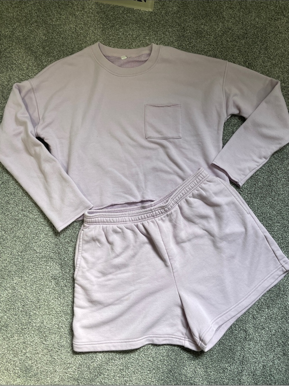aerie purple matching set